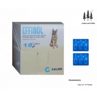 Caja 18 Pipetas Effinol 2,68Ml Pulgas Garrapa