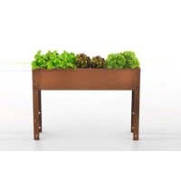 Mesa de Cultivo Parvus 70 Acero Corten | Huer