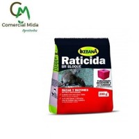 Raticida Ikebana BR Bloque 200g Veneno para R