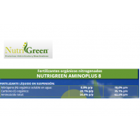 Nutrigreen Aminoplus 8, Fertilizante Orgánico