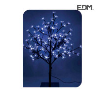 Árbol Sakura con 120 Luces LED - Azul - 60 Cm