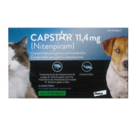 Capstar 11,4 Mg, 6 Comprimidos Perro / Gato P