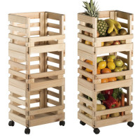 Carrito Evolution con 3 Cajas Apilables - 90X