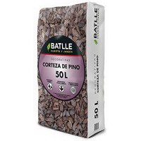 Sustrato Corteza Pino 50l. - Batlle.