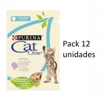 Alimento Húmedo Completo Purina CAT CHOW PAVO