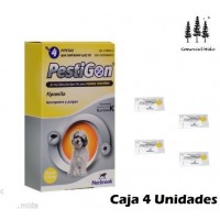 4 Pipetas Pestigon 0,67Ml Pulgas Garrapatas F