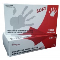 Guantes de Nitrilo Sin Polvo SOFT con Textura