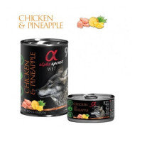 Alpha Spirit Lata Pollo Piña 12X150 Gr