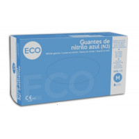Guante Nitrilo SIN Polvo ECO Talla L 100 Uni.