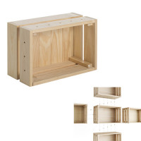 Caja Modular Home Box Sin Barniz - 25,6X38,4X