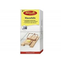 Trampa para Ratones de Madera y Metal Aeroxon