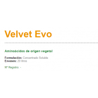 Velvet Evo Aminoácidos de Origen Vegetal de S