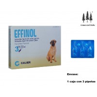 Caja 3 Pipetas Effinol 4,02Ml Pulgas y Garrap