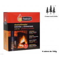 Deshollinador de Estufas y Chimeneas 4 Sobres