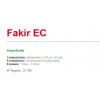 Fakir EC Insecticida de Sipcam