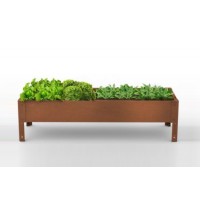 Mesa de Cultivo Medius 40 Acero Corten | Huer