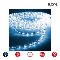 Tubo Flexiled de 2 Vías - 36 Led/m - Azul