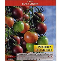 Tomate Black Cherry. Negro. 0,300 Gr. 70 Semi