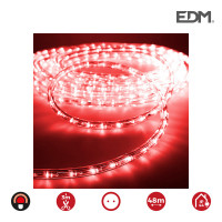 Tubo Flexiled de 2 Vías - 36 Led/m - Rojo