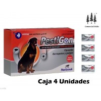 4 Pipetas Fipronilo Pestigon 4,02Ml Perros 40