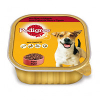 Pedigree Perro Buey-Hig. Tarrina 300g (X20)