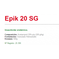 Epik 20 SG Insecticida Sistémico de Sipcam