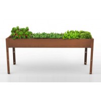 Mesa de Cultivo Magnus 85 Acero Corten | Huer