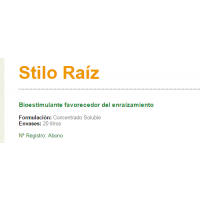 Stilo Raíz Bioestimulante Favorecedor del Enr