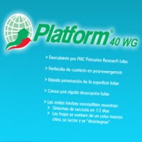 Platform 40 WG, Herbicida para el Control de 