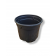 Pack de 10. Maceta Negra Redonda. Alto 8Cm X Diámetro 10,5Cm.
