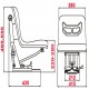 Más imágenes de Asiento de Tractor Bepco. Ref 61/830-930